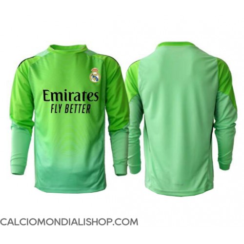 Maglie da calcio Real Madrid Portiere Seconda Maglia 2025-26 Manica Lunga